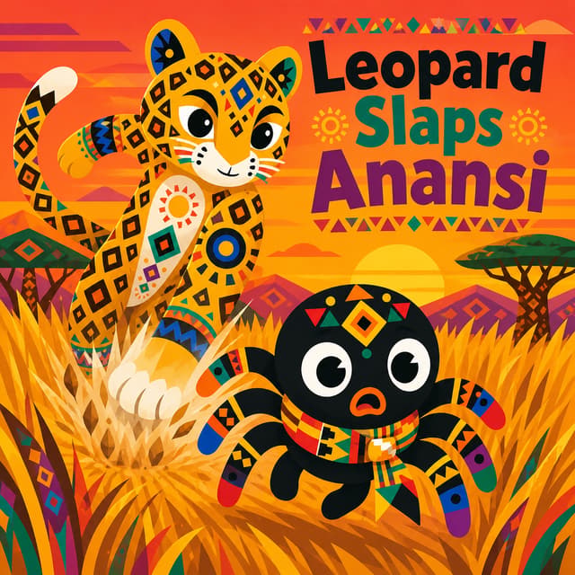 Leopard Slaps Anansi