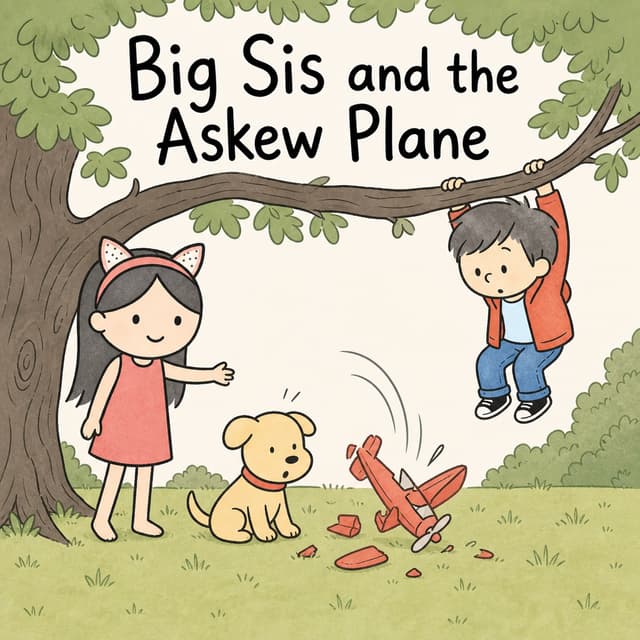 Big Sis and the Askew Plane