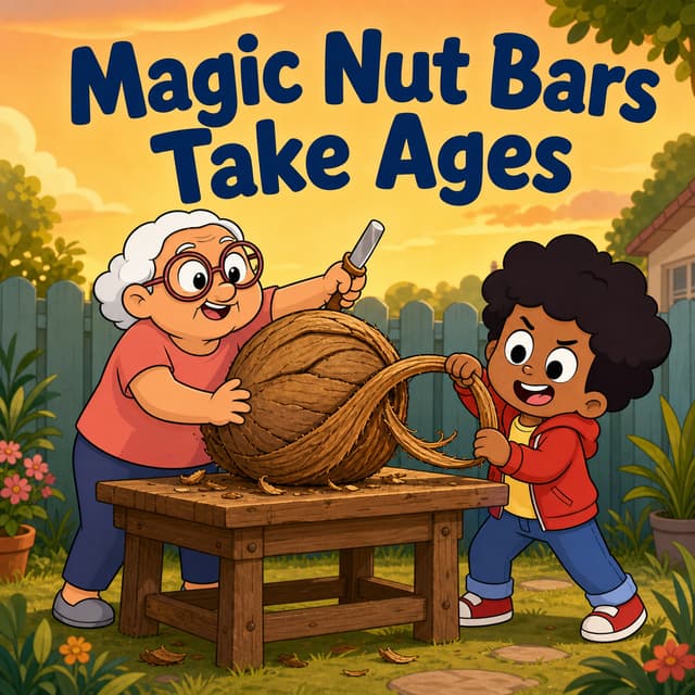 Magic Nut Bars Take Ages