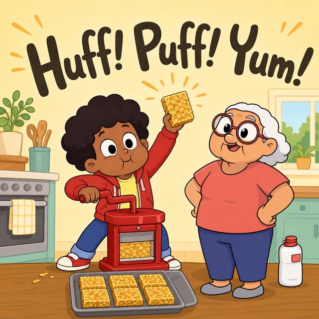 Huff! Puff! Yum!