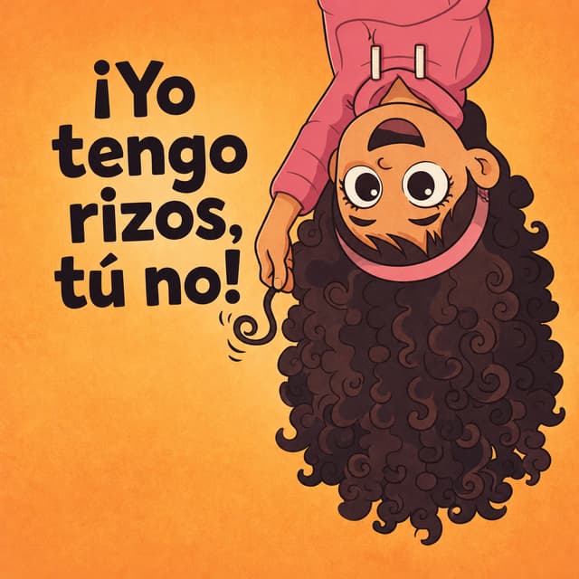 ¡Yo tengo rizos, tú no! | Libro ATAL de vida cotidiana nivel 71