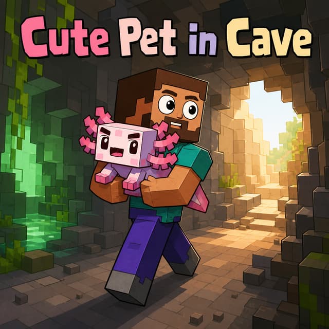 Cute Pet in Cave