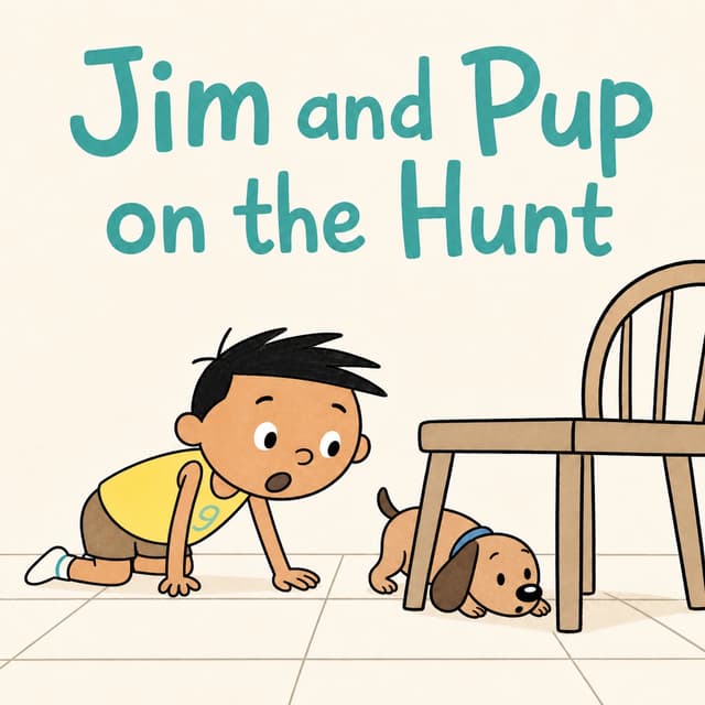 Jim and Pup on the Hunt