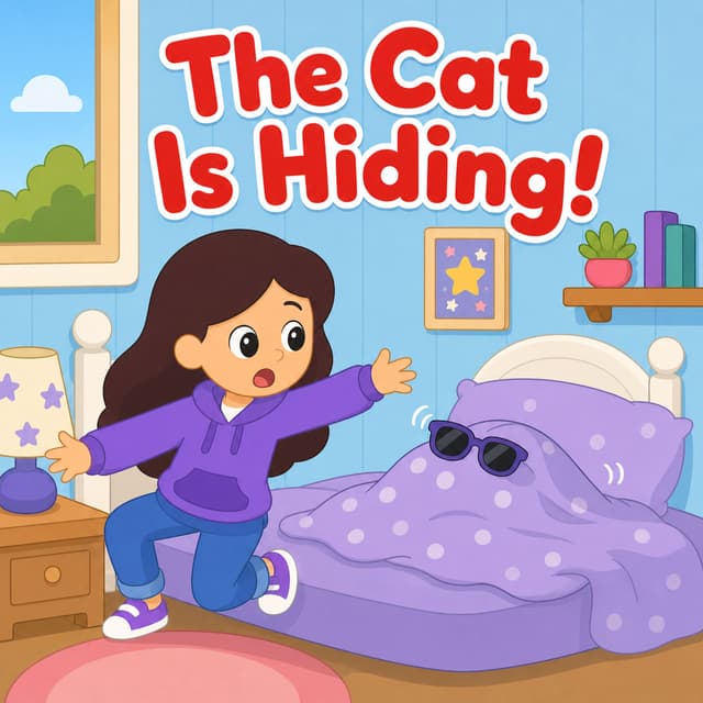The Cat Is Hiding!