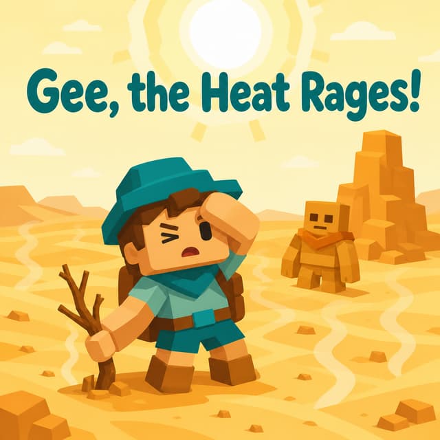 Gee, the Heat Rages!