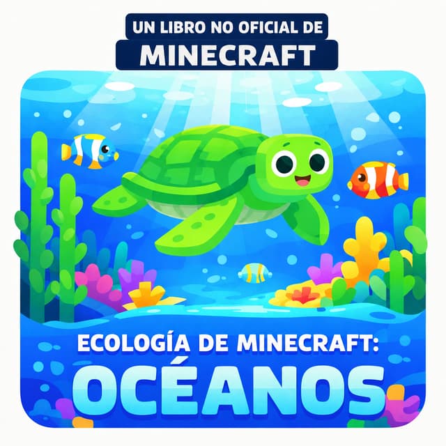 Ecología de Minecraft: océanos | Libro ATAL de Minecraft nivel 29