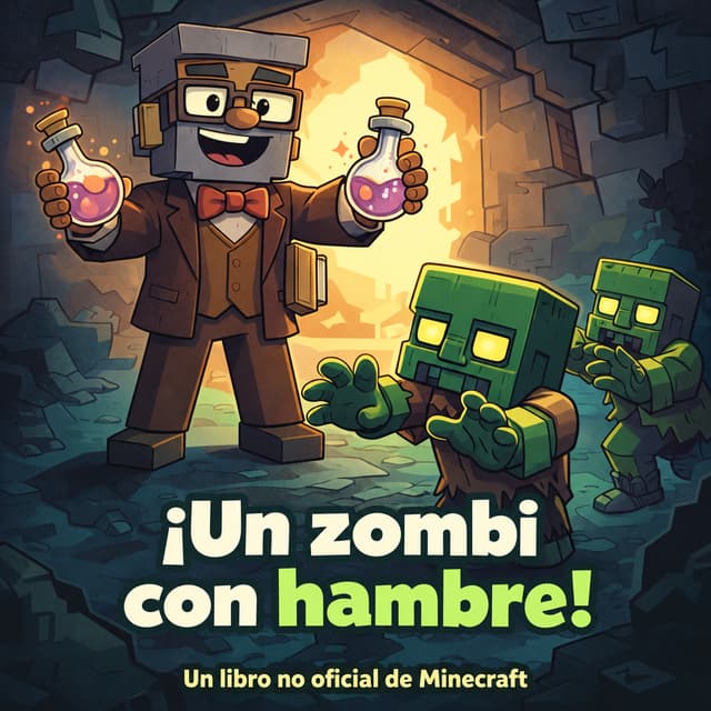 ¡Un zombi con hambre! | Libro ATAL de Minecraft nivel 52