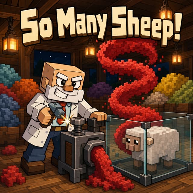 So Many Sheep!
