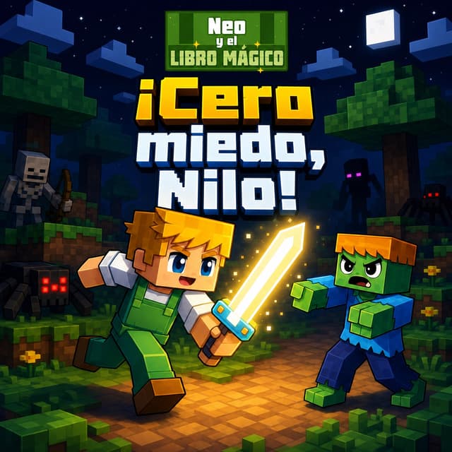 ¡Cero miedo, Nilo! | Libro ATAL de Minecraft nivel 43