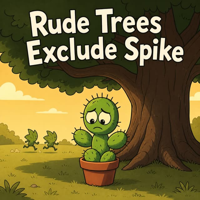 Rude Trees Exclude Spike