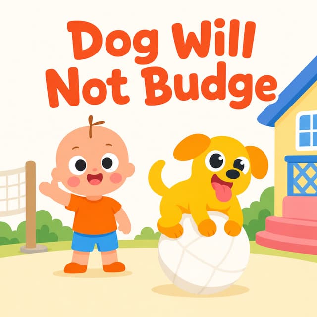 Dog Will Not Budge