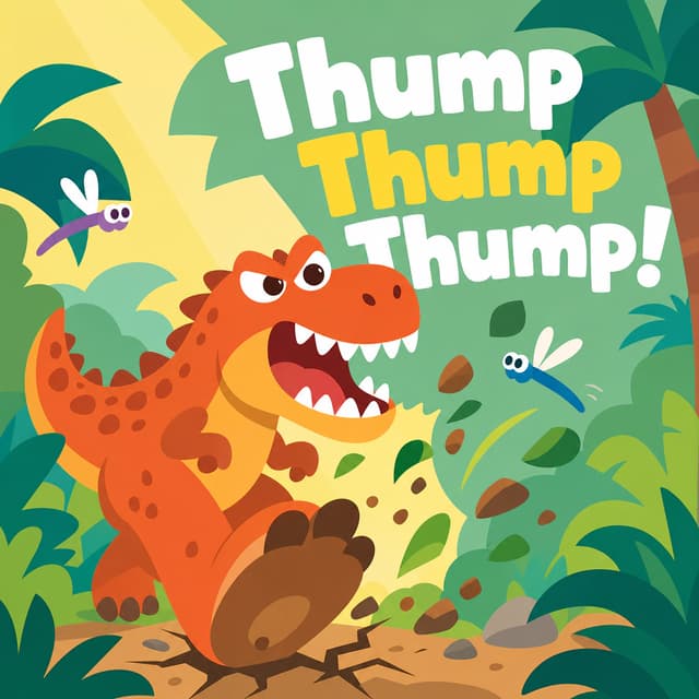 Dinosaur Decodable Reader with th Digraph Words