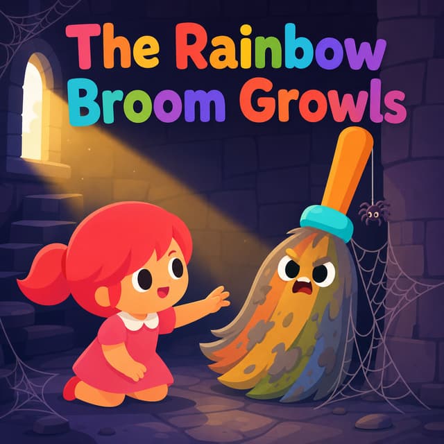 The Rainbow Broom Growls