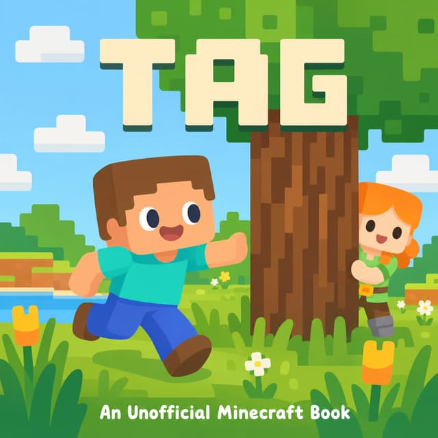Minecraft Decodable Reader with the ow Vowel Team