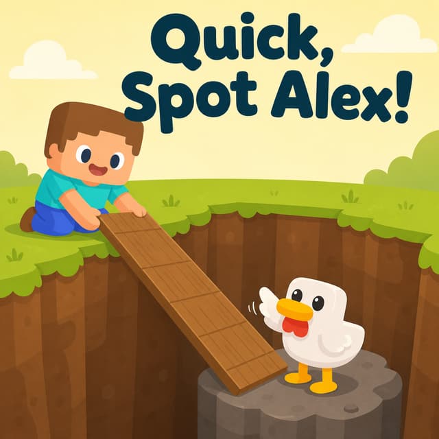 Quick, Spot Alex!