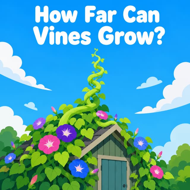 How Far Can Vines Grow?
