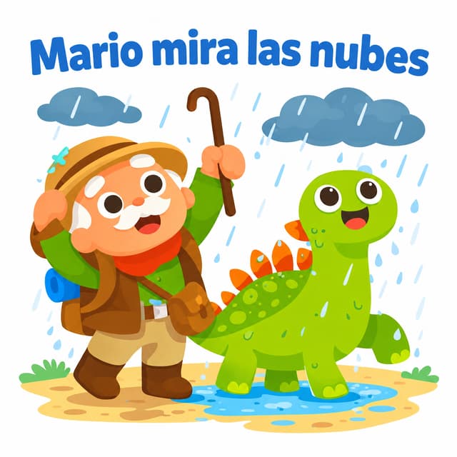 Mario mira las nubes | Libro ATAL de aventura nivel 36