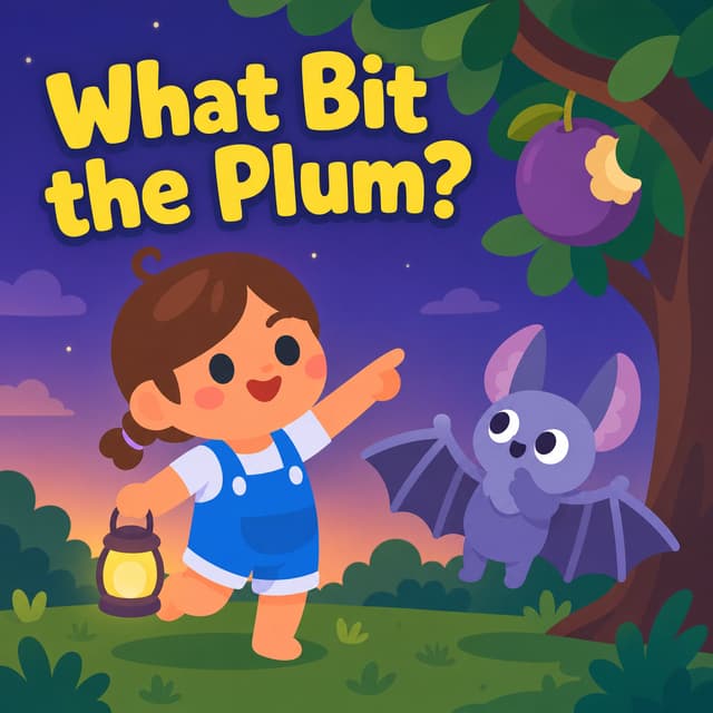 What Bit the Plum?