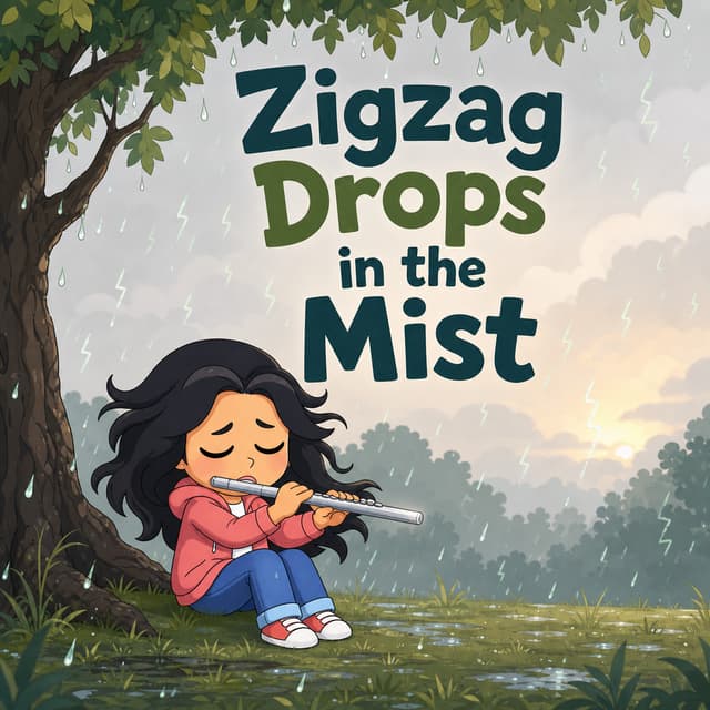 Zigzag Drops in the Mist