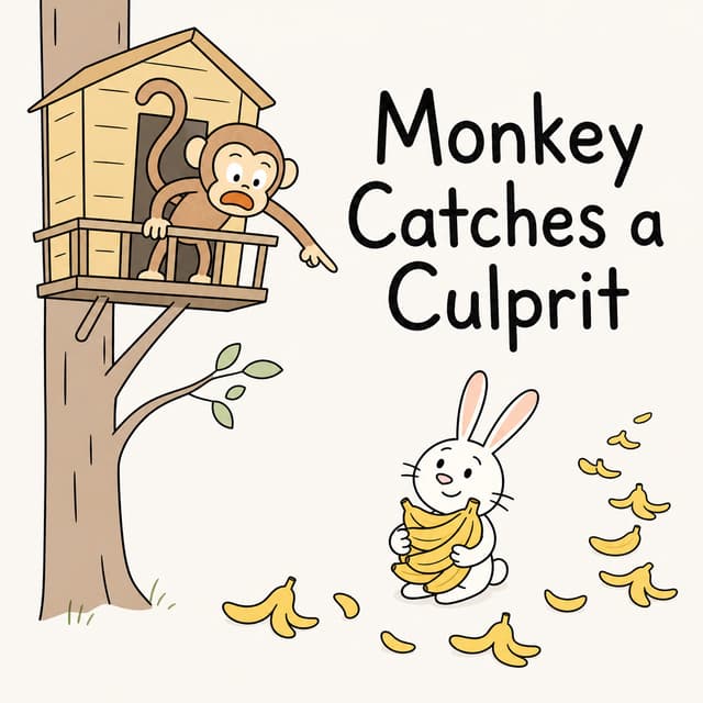 Monkey Catches a Culprit