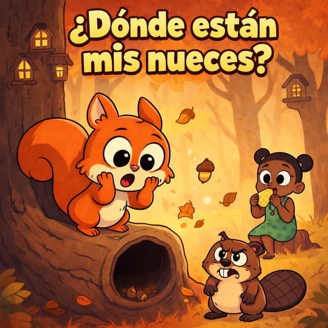 ¿Dónde están mis nueces? | Libro ATAL de animales nivel 44