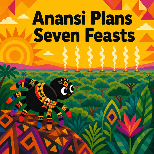 Anansi Plans Seven Feasts