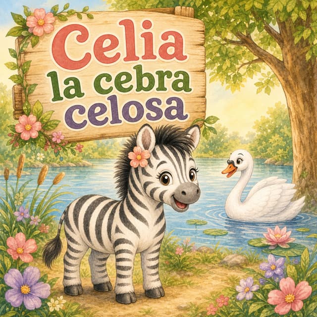 Celia la cebra celosa | Libro ATAL nivel 43