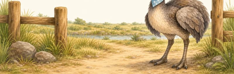 Introduce Toño. Show him in a clear, friendly full-body pose at the entrance of the nature reserve, looking like a newcomer settling in. His strong beak and large wings are clearly visible. Soft, welcoming landscape behind him hinting at his journey from Bolivia.