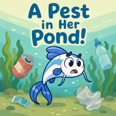 A Pest in Her Pond! | Bookbot Decodable Reader Level 2