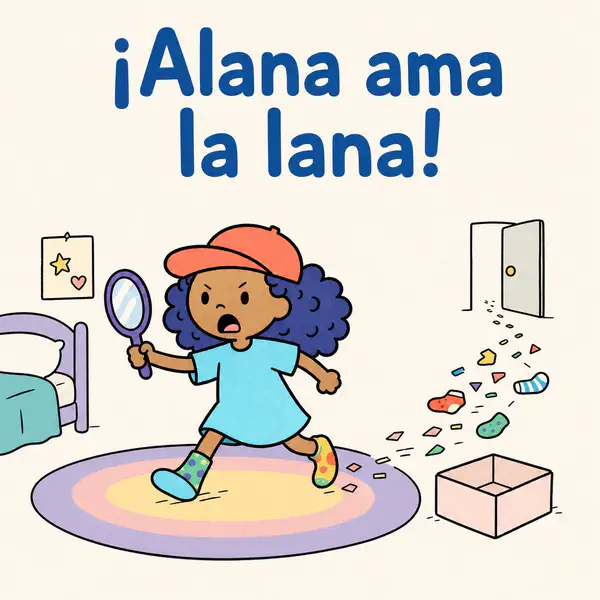 ¡Alana ama la lana! | Libro ATAL de vida cotidiana nivel 14