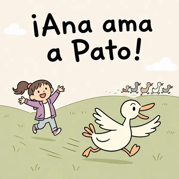 ¡Ana ama a Pato! | Libro ATAL de vida cotidiana nivel 13