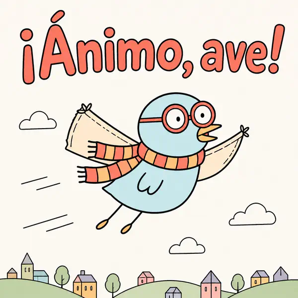 ¡Ánimo, ave! | Libro ATAL de aventura nivel 1
