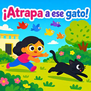 ¡Atrapa a ese gato! | Libro ATAL de vida cotidiana nivel 30