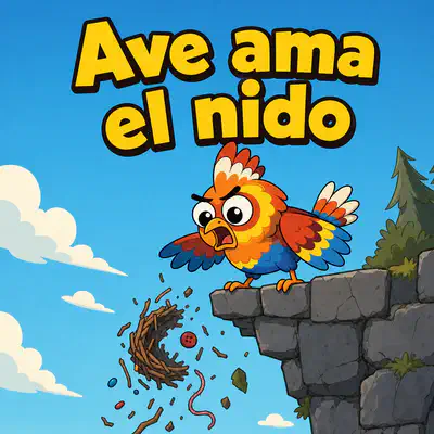 Ave ama el nido | Libro ATAL de animales nivel 13