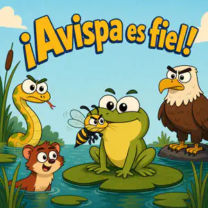 ¡Avispa es fiel! | Libro ATAL de animales nivel 11
