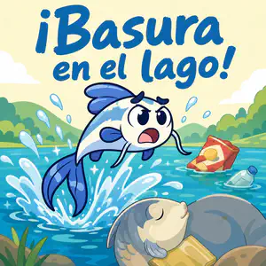 ¡Basura en el lago! | Libro ATAL de vida cotidiana nivel 46