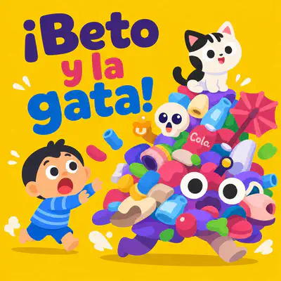 ¡Beto y la gata! | Libro ATAL de aventura nivel 18