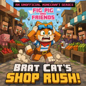 Brat Cat's Shop Rush! | Bookbot Decodable Reader Level 21