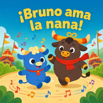 ¡Bruno ama la nana! | Libro ATAL de animales nivel 13