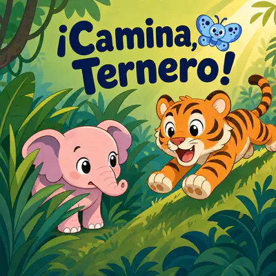 ¡Camina, Ternero! | Libro ATAL de animales nivel 27