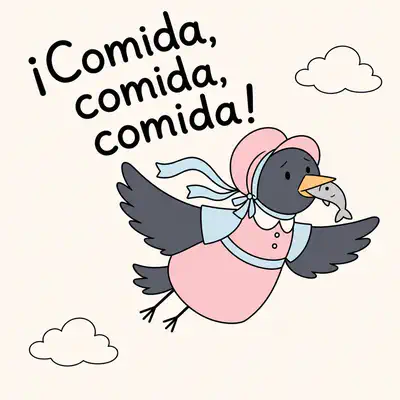 ¡Comida, comida, comida! | Libro ATAL de animales nivel 75
