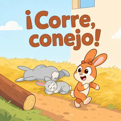¡Corre, conejo! | Libro ATAL de animales nivel 20