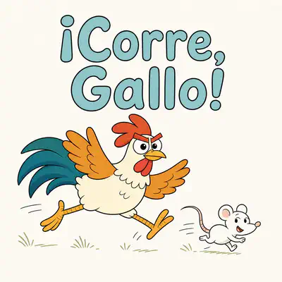 ¡Corre, Gallo! | Libro ATAL de animales nivel 45