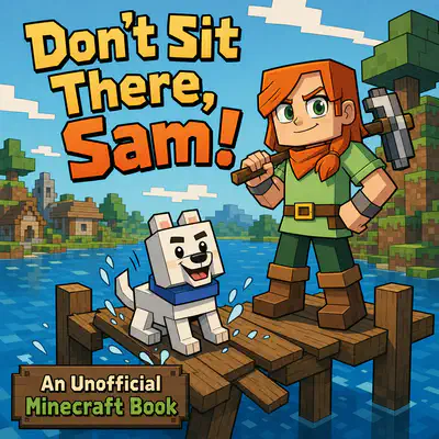 Minecraft Decodable Reader with the ea vowel team