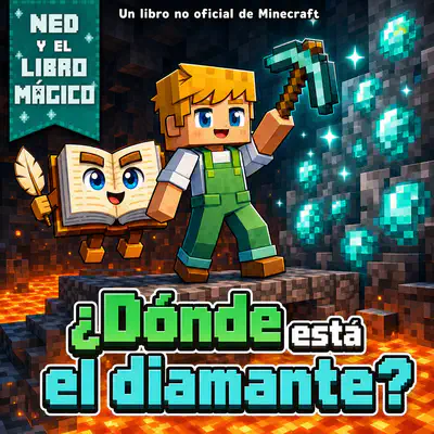 ¿Dónde está el diamante? | Libro ATAL de Minecraft nivel 53