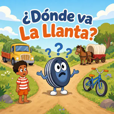 ¿Dónde va La Llanta? | Libro ATAL de aventura nivel 37