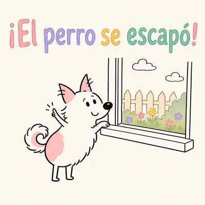 ¡El perro se escapó! | Libro ATAL de animales nivel 26