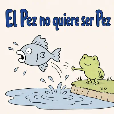 El Pez no quiere ser Pez | Libro ATAL de animales nivel 43