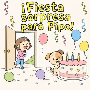 ¡Fiesta sorpresa para Pipo! | Libro ATAL de animales nivel 46