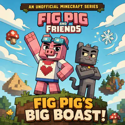 Fig Pig's Big Boast! | Bookbot Decodable Reader Level 38